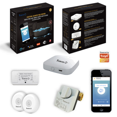 Система защиты от потопа для умного дома Tervix 