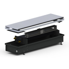 Конвектор Внутрішньопідлоговий 4SV2 (Black) 295/1750/120 + вентилятор