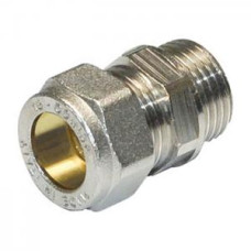 Нипель никелированный 1/2"х10 
