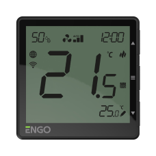 EFAN-230B – Термостат фанкойла, Wi-Fi, 230В, черный