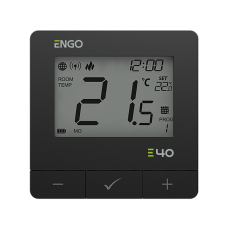 E40-230B – Программируемый интернет-терморегулятор ZigBee/868 МГц, 230В, черный