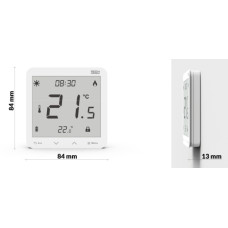 Терморегулятор Tech Controllers EU-297 v3 White