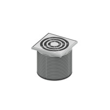 Верхняя вставка ТЕСЕdrainpoint S 100х100мм(h=8-92mm) TM TECE