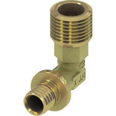 Колено с наружной резьбой 90 20х3/4"