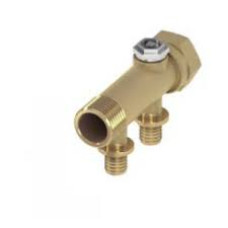 Коллектор TECEflex 3/4" 16, 2 контура, латунь